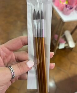 Pincel Almendra Premium Pack x3