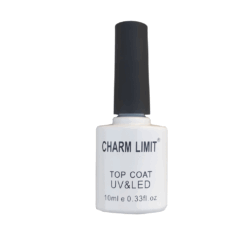 Top Coat Clásico UV y LED CHARM LIMIT 10 ml