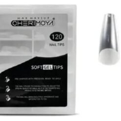 Tips Soft Gel CHERIMOYA Coffin Largo Pack x120