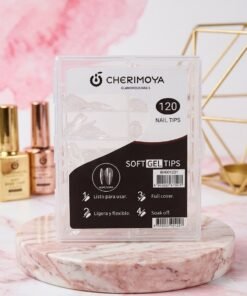 Tips Soft Gel CHERIMOYA x120 Almendra - Prelimados