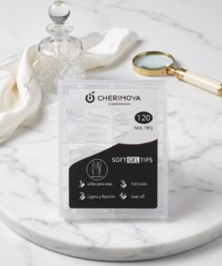 Tips Soft Gel CHERIMOYA Coffin Corto Pack x120 - Prelimados