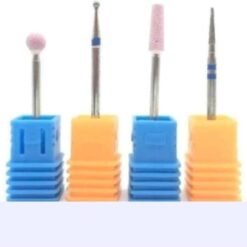 Set de Fresas para Manicuria Rusa x 4 un.