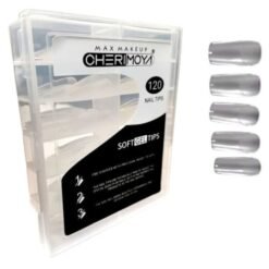 Tips Soft Gel CHERIMOYA Cuadradas Pack x 120