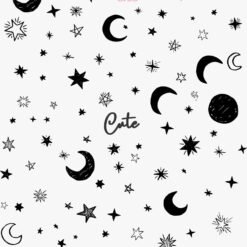 Sticker UÑAS CHIC LUNAS & ESTRELLAS Línea Cute