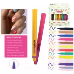 Marcador Acrílico PINK 21
