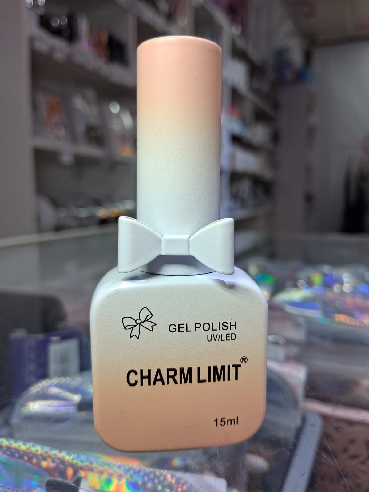 Esmaltes Semipermanentes CHARM LIMIT Moño 15ml #07 Via Lactea Nude