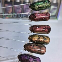 Esmalte Semipermanente Ojo De Gato Fuegos Artifiales CHARM LIMIT 5ml x6uni