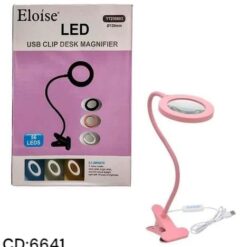 Lampara de Escritorio LED Flexible Aro + Lupa