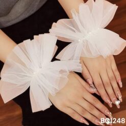 Manga de tul para fotos