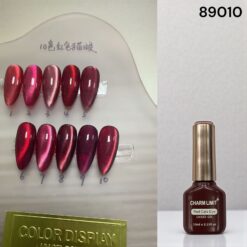 Esmalte Semipermanente Ojo de Gato Red Velvet CHARM LIMIT 10ml