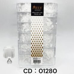 Tips Soft Gel para pies MELY x500uni