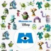 Sticker UÑAS CHIC MONSTER INC Linea Disney