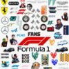 Sticker UÑAS CHIC FORMULA1 Línea Fans