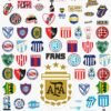 Sticker UÑAS CHIC CLUBES ARGENTINOS Línea Fans