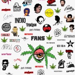 Sticker UÑAS CHIC ROCK Línea Fans