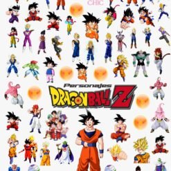 Sticker UÑAS CHIC DRAGON BALL Línea Personajes
