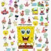 Sticker UÑAS CHIC BOB ESPONJA Línea Personajes