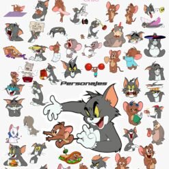 Sticker UÑAS CHIC TOM & JERRY Línea Personajes