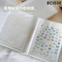 Álbum muestrario para sticker chico 13x22