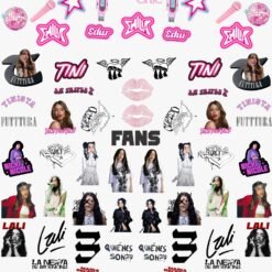 Sticker UÑAS CHIC POP FEMENINO Línea Fans