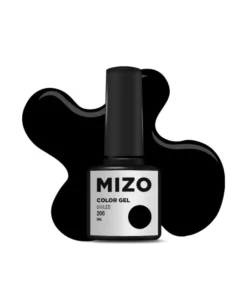 Esmalte Semipermanente MIZO 8ml Negro #200