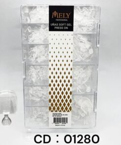 Tips Soft Gel para pies MELY x500