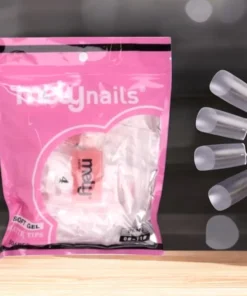 Tips Soft Gel MELY x504 Cuadradas