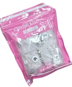 Tips Soft Gel CHARM LIMIT Coffin x500uni