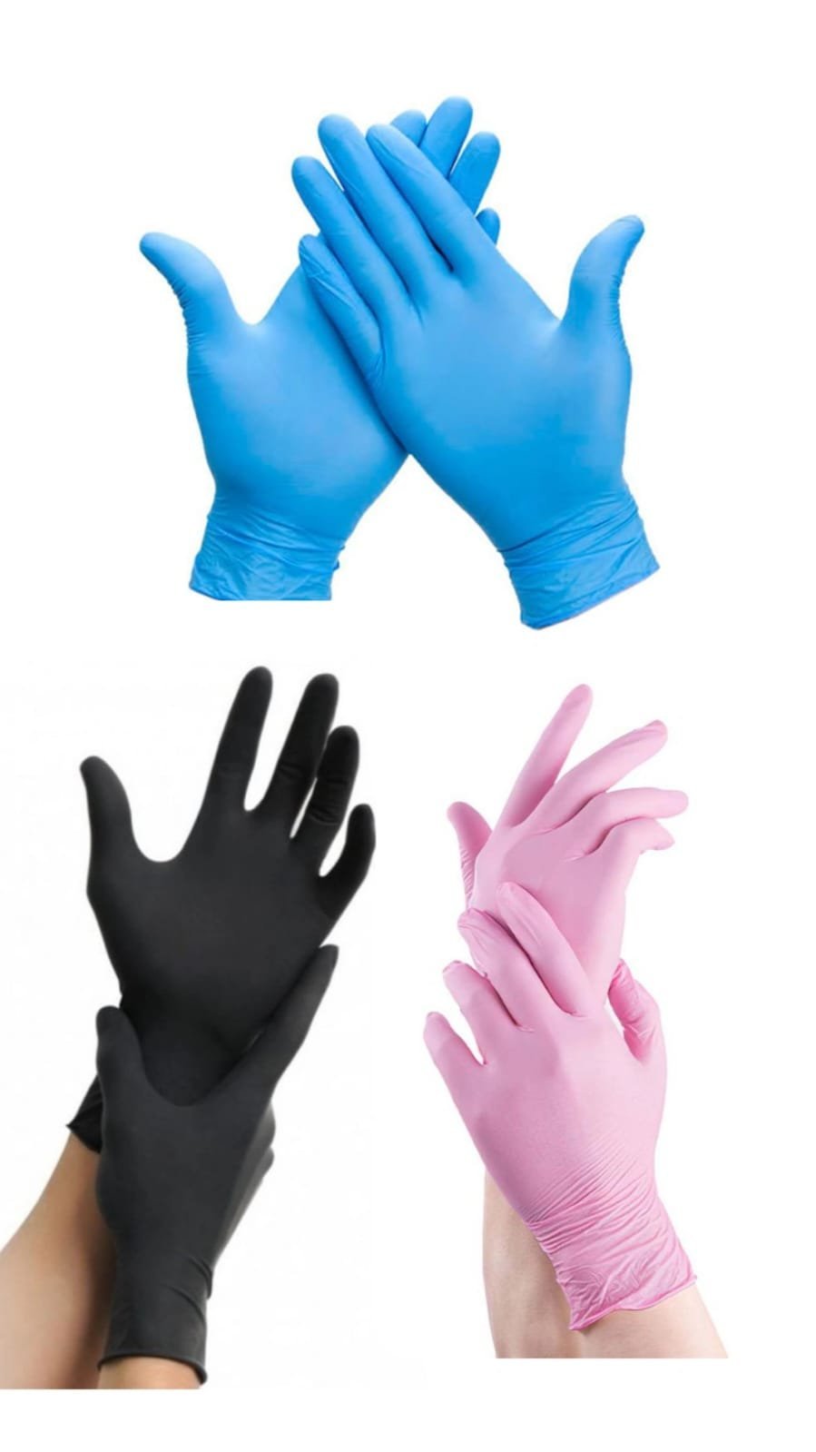 Guantes de Nitrilo Caja x100 Unidades