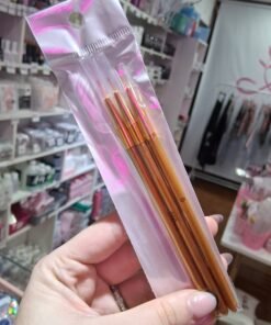 Pincel Liner Dorado x3uni
