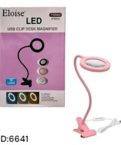Lampara de Escritorio LED Flexible Aro + Lupa