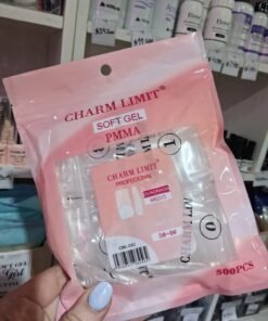 Tips Soft Gel CHARM LIMIT Cuadrados x500uni