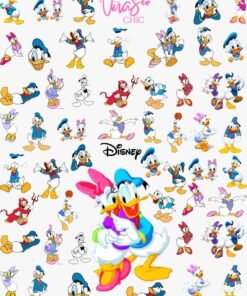 Sticker UÑAS CHIC DONALD & DAISY