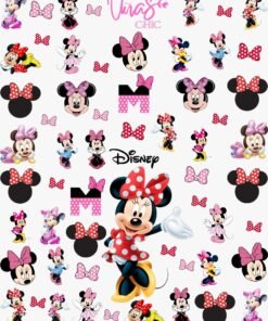 Sticker UÑAS CHIC MINIE Linea Disney