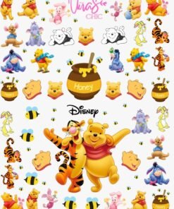 Sticker UÑAS CHIC WINNIE THE POOH Linea Disney