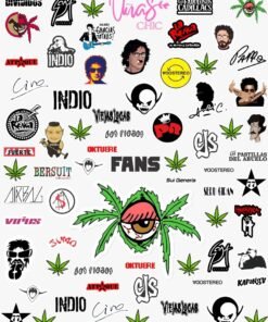 Sticker UÑAS CHIC ROCK Línea Fans