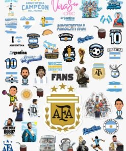 Sticker UÑAS CHIC SELECCION ARGENTINA Línea Fans