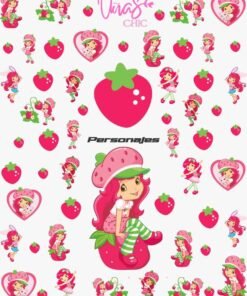 Sticker UÑAS CHIC FRUTILLITA Línea Personajes