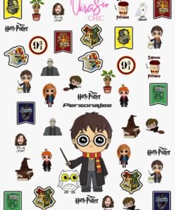 Sticker UÑAS CHIC HARRY POTTER Línea Personajes