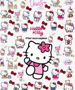 Sticker UÑAS CHIC HELLO KITTY Línea Personajes