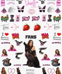 Sticker UÑAS CHIC TINI Línea Fans