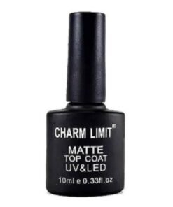 Top Coat "Efecto Mate" UV Y LED CHARM LIMIT 10 ml