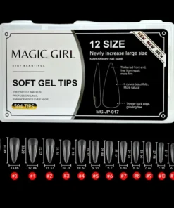 Tips Soft Gel MG x500 Stiletto