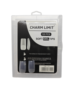Tips Soft Gel CHARM LIMIT x120 uni Cuadrados - Prelimados