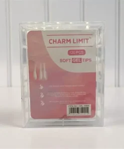 Tips Soft Gel CHARM LIMIT x120 uni Coffin Corto - Prelimados
