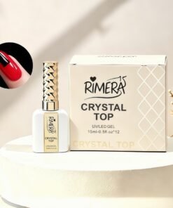 Top Coat “Efecto Cristal” UV Y LED RIMERA QUINCE 15ml