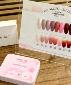 Paleta x9 colores UV GEL CHARM LIMIT – Cover Nude